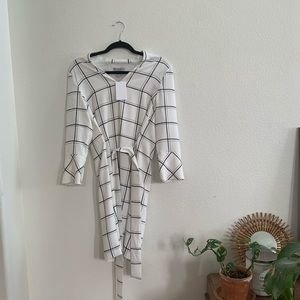 HM NWT Checked Mini Dress